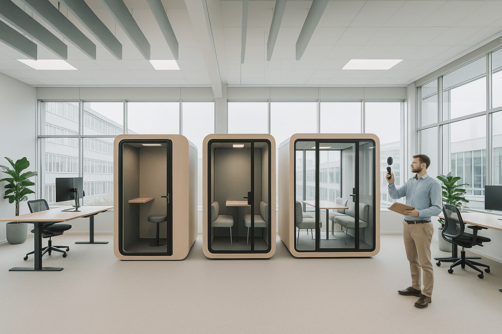 Hoe kies je de juiste geluidsdichte cabine voor jouw kantoor, studio of&nbsp;thuiswerkplek?