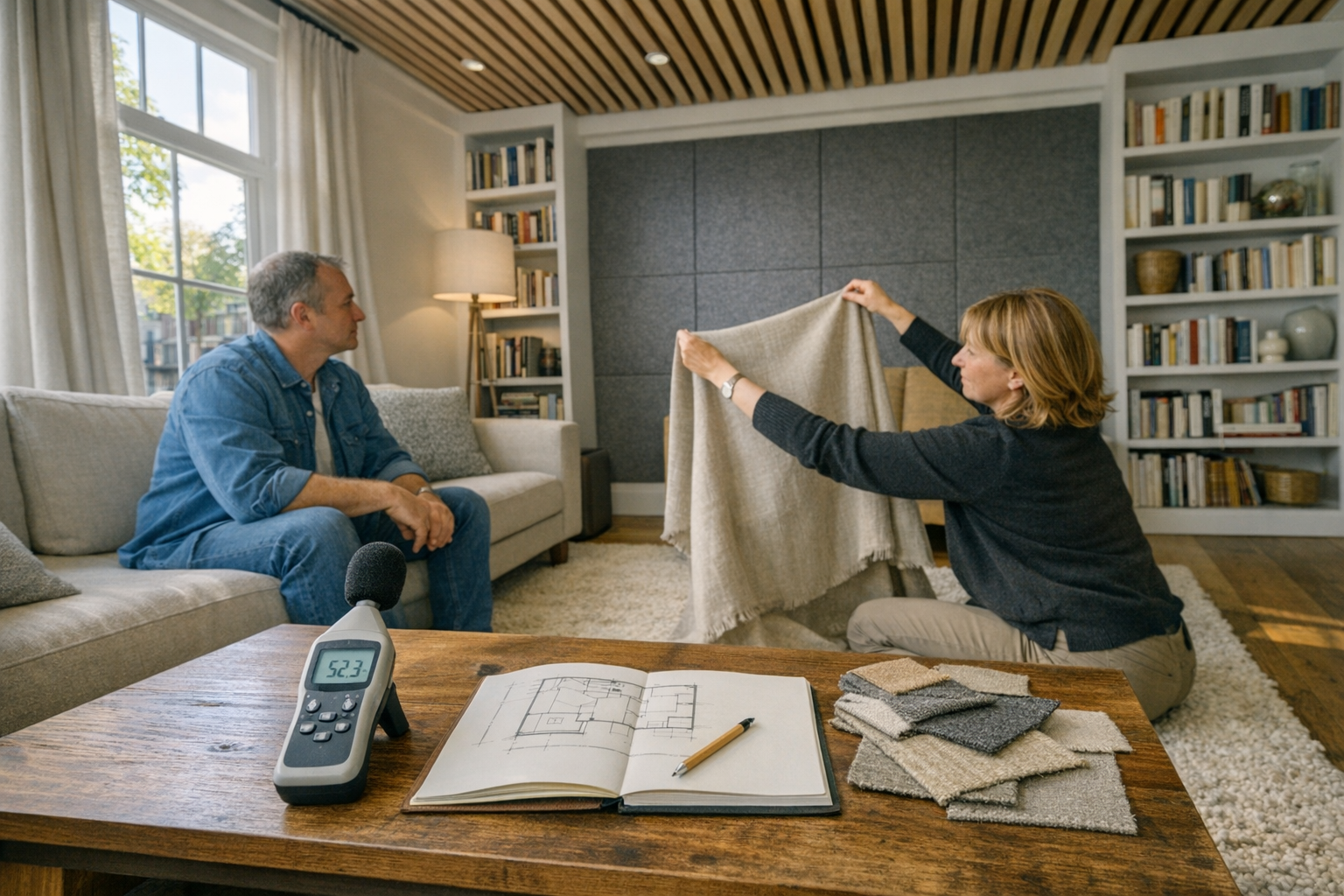 Interieurontwerp voor betere akoestiek