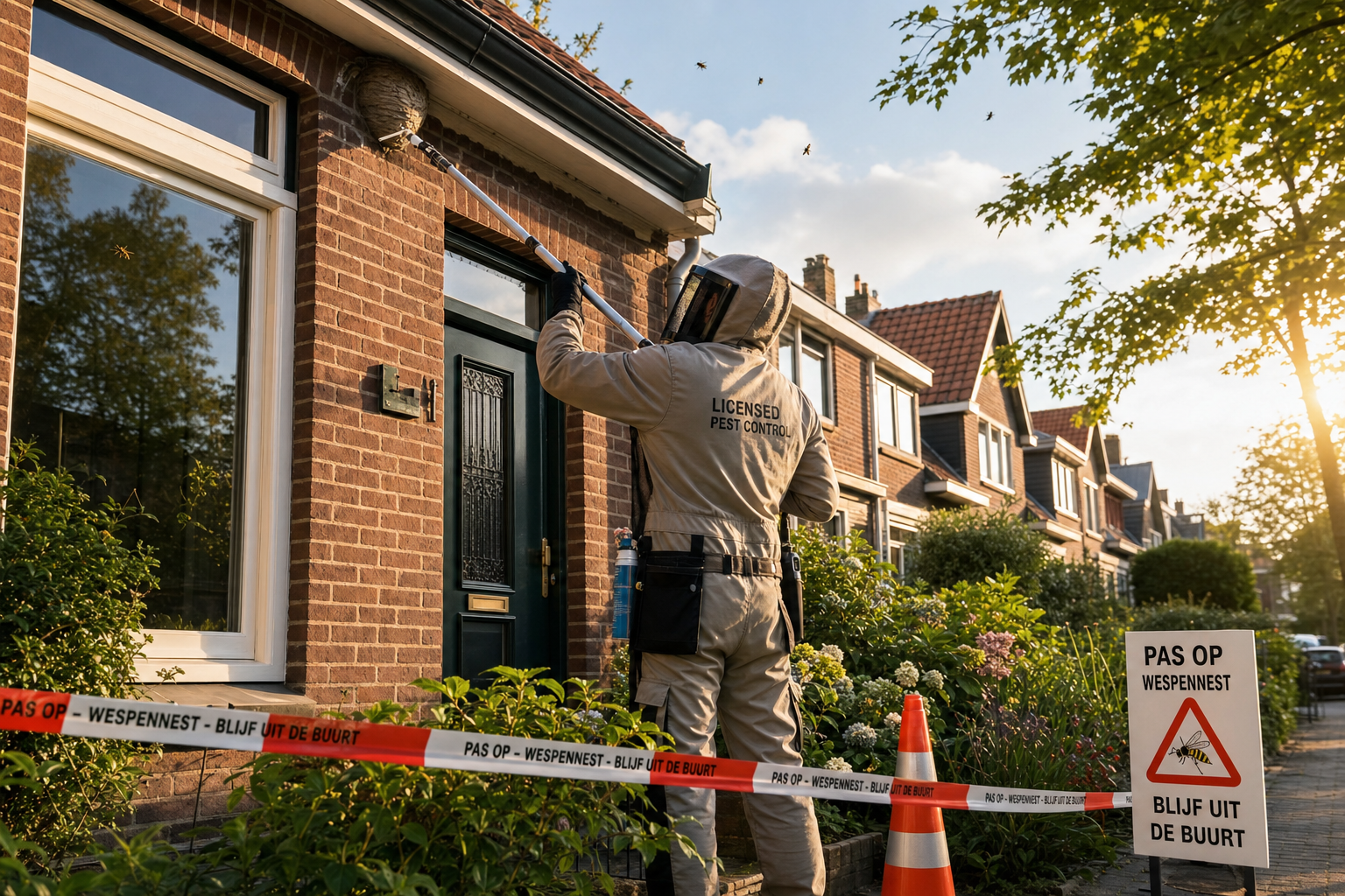 Preventie wespennest terugkeer